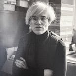 "Andy Warhol at the factory", Union Square, New York, 1983
